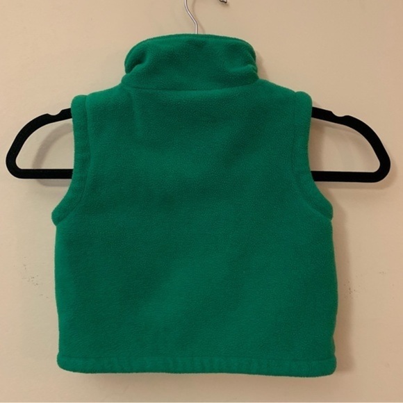 Irish farmyard friends green fleece vest XS - Picture 3 of 10